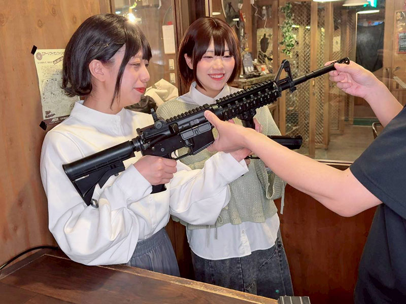 エアガンシューティング