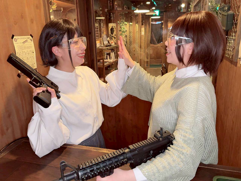 エアガンシューティング